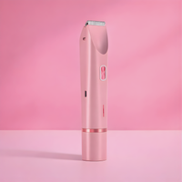 2025 Waterproof Rechargeable Electric Shaver Mini Women Bikini Trimmer Body Hair Remover Mini Double Headed Electric Epilator